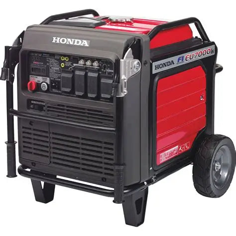 Honda EU7000iS Inverter Generator 7000 Surge Watts 5500 Rated Watts Electric Start with CO-Minder