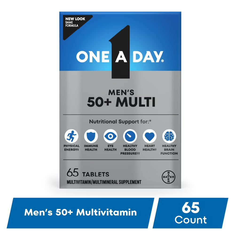 One A Day Men's Complete Multivitamin (60 Tablets)