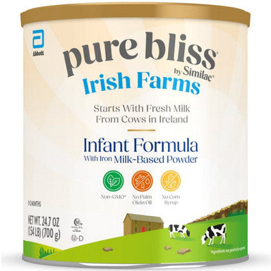 Pure Bliss by Similac Powder Baby Formula – Easy to Digest, Non-GMO (24.7 oz Can)