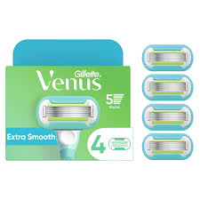 Venus Extra Smooth Women's Razor Blade Refills 4ct